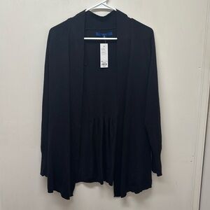 APT. 9 🧣 Sparkle Black Cardigan Sweater - Size L